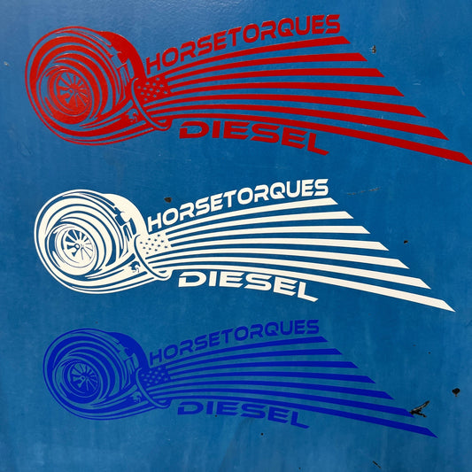 8" Horsetorques Diesel Sticker